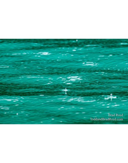 Lake Louise Water Droplets