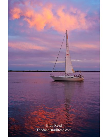 Sailboat at Sunset (2963)