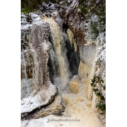 Miners Falls Waterfalll Near Munising (4358)