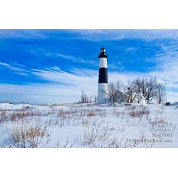 A Cold Morning at Big Sable