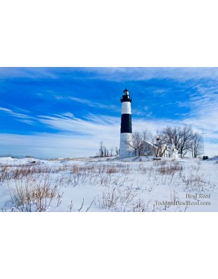 A Cold Morning at Big Sable