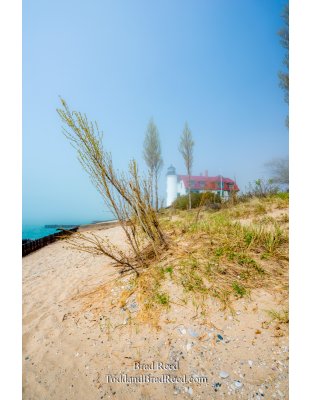 Foggy Day at Point Betsie