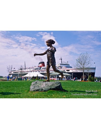 Ludington Sculpture Park and Badger