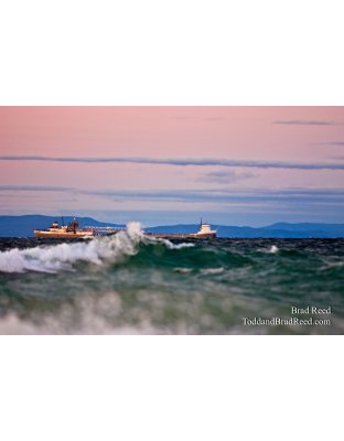Passing by Whitefish Point