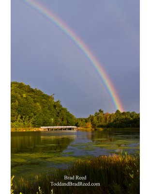 Rainbow Over the Dummy Bridge