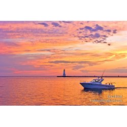 Salmon Fishing in July Ludington