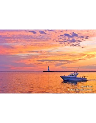 Salmon Fishing in July Ludington