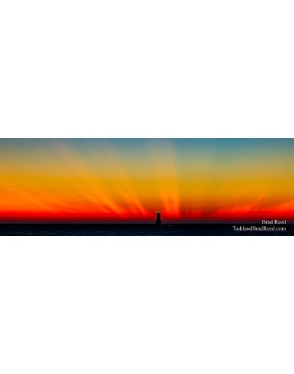 Western Lights - panoramic