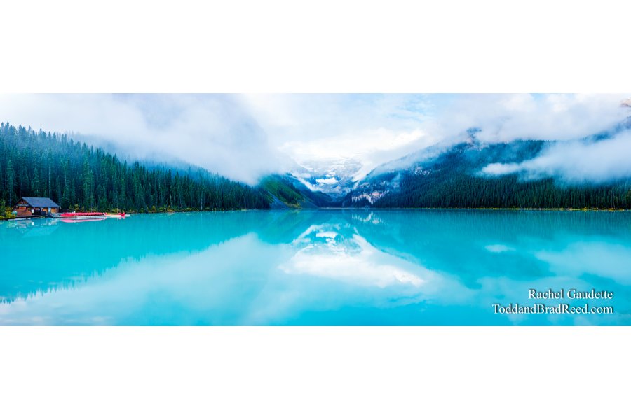 Lake Louise Morning - Panoramic
