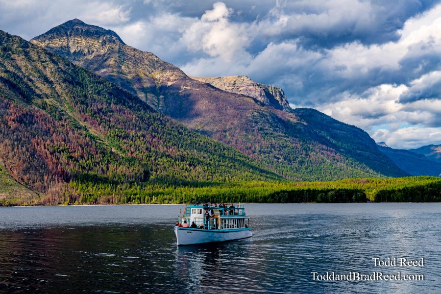 Cruising Lake McDonald