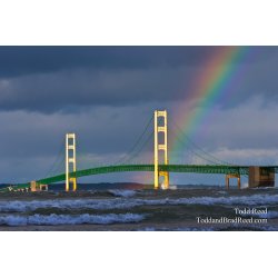 Mackinac Bridge Rainbow (8597)