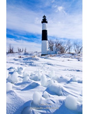 Blue Skies at Big Sable