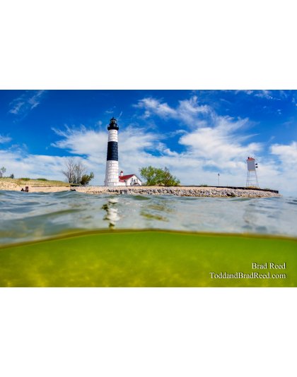 Under Water at Big Sable