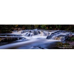 Breathtaking Bond Falls - Panoramic